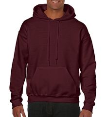 Ανδρικό Φουτεράκι Κουκούλα - Τσέπη | Heavy Blend™ Hooded Sweat | 18500 OVERSIZE Maroon