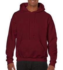 Ανδρικό Φουτεράκι Κουκούλα - Τσέπη | Heavy Blend™ Hooded Sweat | 18500 OVERSIZE Garnet