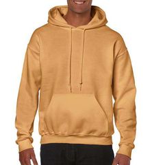 Ανδρικό Φουτεράκι Κουκούλα - Τσέπη | Heavy Blend™ Hooded Sweat | 18500 OVERSIZE Old Gold