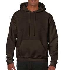 Ανδρικό Φουτεράκι Κουκούλα - Τσέπη | Heavy Blend™ Hooded Sweat | 18500 OVERSIZE Dark Chocolate