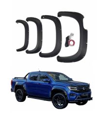Φρύδια τροχών Volkswagen Amarok 2023+ με διακοσμητικά βιδάκια με υποδοχή για αισθητήρες