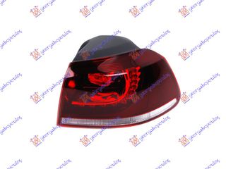 ΦΑΝΟΣ ΠΙΣΩ ΕΞΩ ΣΚΟΥΡΟ LED (R-GTI) (E) (DEPO) για VW GOLF VI 08-13 για VW GOLF VI 08-13