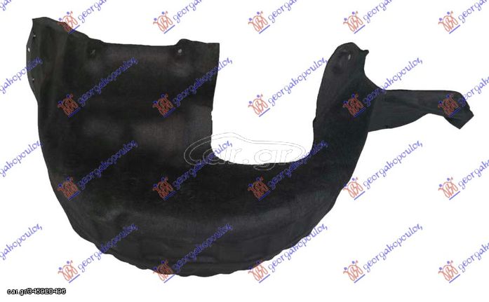 ΘΟΛΟΣ ΠΙΣΩ ΠΛΑΣΤΙΚΟΣ για VOLVO S60/V60 16-18 για VOLVO S60/V60 16-18