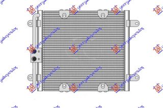 ΨΥΓΕΙΟ A/C 4.2-5.2  FSI ΒΕΝΖΙΝΗ -15 (344x291x16) για AUDI A8 13-17 για AUDI A8 13-17