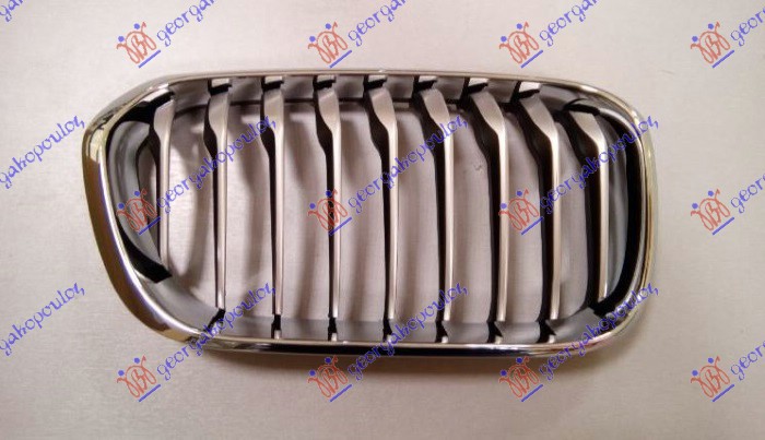 ΚΑΡΔΙΑ ΜΑΣΚΑΣ (ΧΡΩΜΙΟ/ΑΣΗΜΙ) (URBΑN) για BMW SERIES 1 (F21/20) 3/5D 15-19 για BMW SERIES 1 (F21/20)