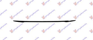 ΔΙΑΚΟΣΜΗΤΙΚΟ ΠΡΟΦΥΛΑΚΤΗΡΑ ΠΙΣΩ ΜΑΥΡΟ ΓΥΑΛΙΣΤΕΡΟ για BMW SERIES 5 (G30/G31) 20-24 για BMW SERIES 5 (G