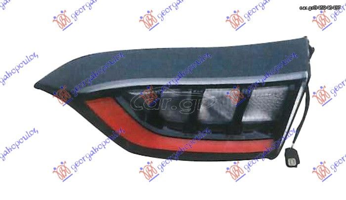 ΦΑΝΟΣ ΠΙΣΩ ΕΣΩ για JEEP CHEROKEE (KL) 19- για JEEP CHEROKEE (KL) 19-