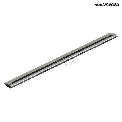 ΜΠΑΡΑ ΟΡΟΦΗΣ ΑΛΟΥΜΙΝΙΟΥ 84cm ΑΣΗΜΙ SILENZIO CX ORIGINE SYSTEM ( STANDARD / FLUSH RAILING) NORDRIVE - 1 ΤΕΜ.