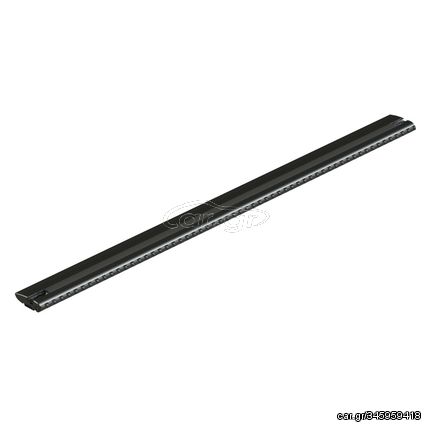 ΜΠΑΡΑ ΟΡΟΦΗΣ  ΑΛΟΥΜΙΝΙΟΥ 74cm ΜΑΥΡΗ SILENZIO CX ORIGINE SYSTEM ( STANDARD / FLUSH RAILING)NORDRIVE - 1 ΤΕΜ.