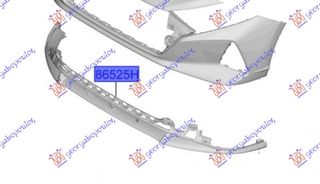 ΠΡΟΦΥΛΑΚΤΗΡΑΣ ΕΜΠΡΟΣ ΚΑΤΩ (Γ) για HYUNDAI i20 20-24 για HYUNDAI i20 20-24