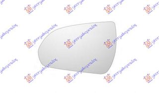 ΚΡΥΣΤΑΛΛΟ ΚΑΘΡΕΦΤΗ ΘΕΡΜΑΙΝΟΜΕΝΟ (ASPHERICAL GLASS) για HYUNDAI i30 FASTBACK 17-20 για HYUNDAI i30 FA