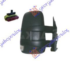 ΚΑΘΡΕΦΤΗΣ ΜΗΧΑΝΙΚΟΣ ΧΕΙΡΟΚΙΝΗΤΟΣ (ΜΕ ΦΛΑΣ) ΜΑΚΡΥΣ (Α ΠΟΙΟΤΗΤΑ) (CONVEX GLASS) για IVECO DAILY 11-14