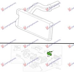 ΨΥΓΕΙΟ ΚΑΛΟΡΙΦΕΡ (207x154x26) ΤΥΠΟΥ DOOWON για KIA STONIC 17- για KIA STONIC 17-