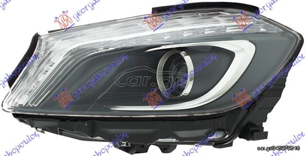 ΦΑΝΟΣ ΕΜΠΡΟΣ Bi-XENON ΜΕ ΦΩΣ ΗΜΕΡΑΣ LED (HELLA) για MERCEDES A CLASS (W176) 12-15 για MERCEDES A CLA