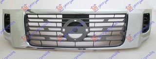 ΜΑΣΚΑ ΧΡΩΜΙΟ/ΜΑΥΡΗ για NISSAN P/U (D23) NAVARA NP300 2WD-4WD 15- για NISSAN P/U (D23) NAVARA NP300 2