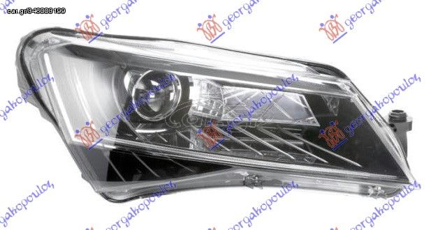 ΦΑΝΟΣ ΕΜΠΡΟΣ Bi-XENON ΕΞΥΠΝΟ DLA MΕ ΦΩΣ ΗΜΕΡΑΣ LED (HELLA) για SKODA SUPERB 15-19 για SKODA SUPERB 1