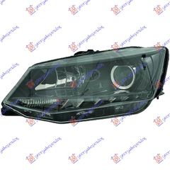 ΦΑΝΟΣ ΕΜΠΡΟΣ ΗΛΕΚΤ. (H7/H7) ΜΕ ΦΩΣ ΗΜΕΡΑΣ LED (TYC) για SKODA FABIA 14-18 για SKODA FABIA 14-18