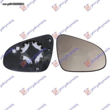 ΚΡΥΣΤΑΛΛΟ ΚΑΘΡΕΦΤΗ ΘΕΡΜΑΙΝΟΜΕΝΟ (CONVEX GLASS) για TOYOTA C-HR 16-19 για TOYOTA C-HR 16-19