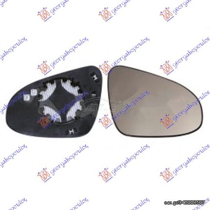 ΚΡΥΣΤΑΛΛΟ ΚΑΘΡΕΦΤΗ ΘΕΡΜΑΙΝΟΜΕΝΟ (CONVEX GLASS) για TOYOTA COROLLA (E 18) SDN 16-19 για TOYOTA COROLL