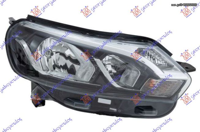 ΦΑΝΟΣ ΕΜΠΡΟΣ ΗΛΕΚΤΡΙΚΟΣ (ΜΕ ΜΟΤΕΡ) (HELLA) για TOYOTA PROACE/PROACE VERSO 16- για TOYOTA PROACE/PROA