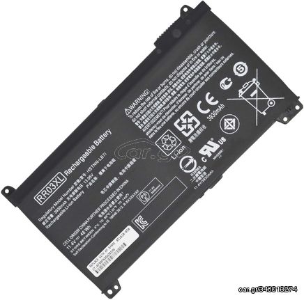 Μπαταρία Laptop - Battery for HP	ProBook 430 G4 - Product number : W6P91AV    851477-541 // 851610-855 // RR03048XL-PR  (Κωδ. 1-BAT0195)