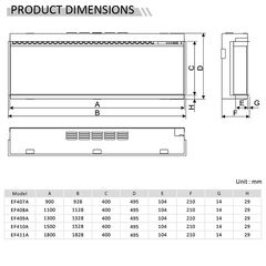 Richen 3D Insert 153 Ηλεκτρικό Τζάκι-thumb-6