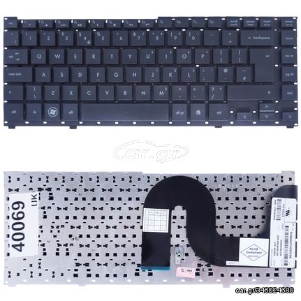 Πληκτρολόγιο - Laptop Keyboard για HP ProBook 4310 4310s 4311 4311s 535308-001 535308-031 535308-041 535308-051 535308-061 535308-071 535308-131 535308-141 535308-171 535308-201 UK No Frame Black ( Κω