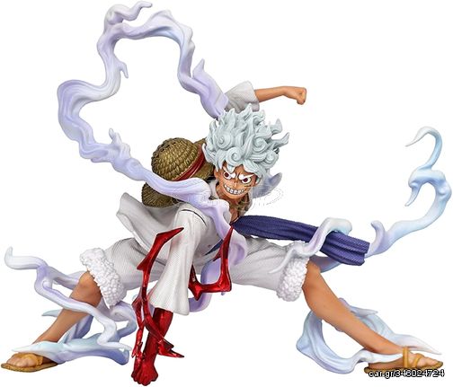 ΦΙΓΟΥΡΑ   One Piece Figure Nika Luffy Gear 5 Action Figures, PVC Anime Cartoon Figures Statue Anime Figure Collection Model Toy ΣΥΛΛΕΚΤΙΚΟ ΔΩΡΟ 17.5 cm ΡΒΚ555