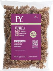 Pasta Young Keto (40% Protein) Fusilli - Βίδες (200g)