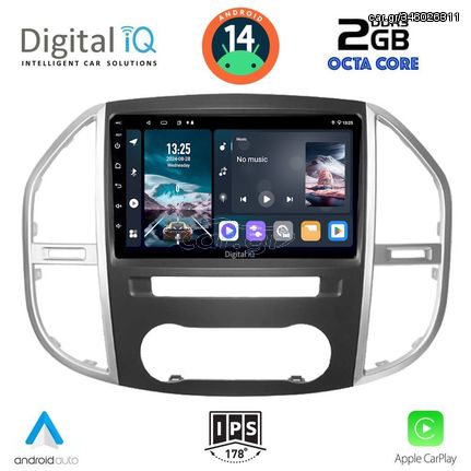 MEGASOUND - DIGITAL IQ RTG 4429_CPA (10inc) MULTIMEDIA TABLET for MERCEDES VITO – VIANO  (W447) mod. 2015>