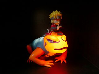 NARUTO & GAMAKISHI - Light-Up Figure - 8 inch-thumb-3