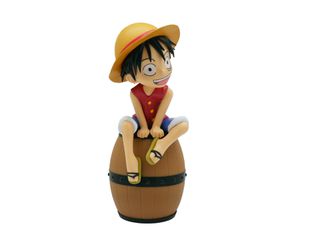 ONE PIECE - Luffy on a Barrel - Light-Up Figure - 11 inch-thumb-4
