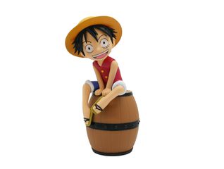 ONE PIECE - Luffy on a Barrel - Light-Up Figure - 8inch