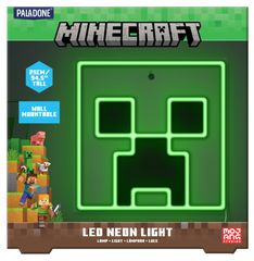 MINECRAFT - Creeper - Wall Mountable LED Neon Light-thumb-1