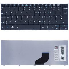 Πληκτρολόγιο - Laptop Keyboard για Acer Aspire One 521 522 532 532H 533 D255 D255E D257 D260 D260-2BQKK D260-N51B/M PK130AE1A00 MP-09H23GB-6981 0B026026031M UK Black ( Κωδ.40094UK )