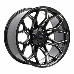 Ζάντες 20x10 , 6x139.7 (XDRIVE X001 Gloss Black Milled BEAST) 