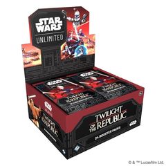 Star Wars Unlimited: Twilight of the Republic Booster Display (24 Booster)