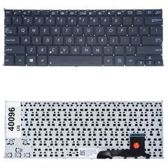 Πληκτρολόγιο - Laptop Keyboard για Asus X200 X200E X201 X201E X202 X202E S200 S200E E200HA 0KNB0-1103US00 AEEX2R01010 0KNB0-1122RU00 90R-NFQ1K1Q00U US No Frame Black ( Κωδ.40096US )