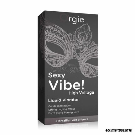 SEXY VIBE HIGH VOLTAGE  LIQUID VIBRATOR