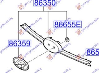 ΜΑΣΚΑ (Γ) για HYUNDAI i10 16-19 για HYUNDAI i10 16-19