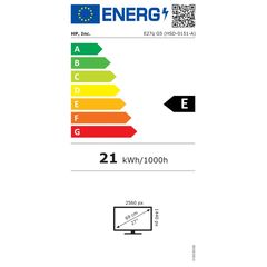 HP E27q G5 QHD IPS Ergonomic Monitor 27" (6N6F2AA) (HP#6N6F2AA)