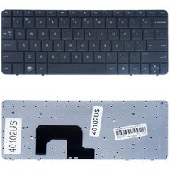 Πληκτρολόγιο - Laptop Keyboard για HP Compaq Mini CQ10-688NR XZ147UA CQ10-688NR XZ147UAR CQ10-689NR XZ149UA CQ10-689NR XZ149UAR 647569-001 650726-001 653855-001 658517-001 US Black ( Κωδ.40102US )
