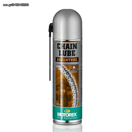 Σπρέι Λίπανσης Αλυσίδας Motorex Chain Lube Adventure 200ml