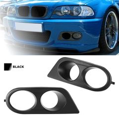 Καπάκια Προβολέα Εμπρός Πλαινά Για Bmw 3 E46 M3 98-05 Hamman Look Διπλά Μαύρα Αριστερό & Δεξί 2 Τεμάχια China