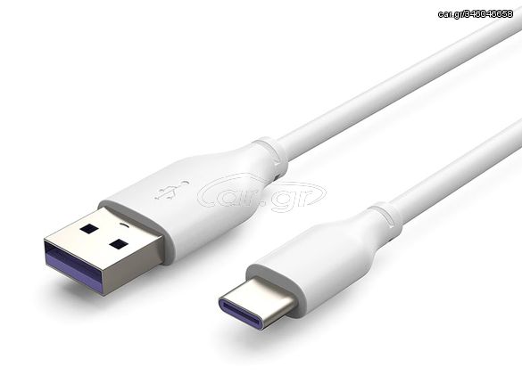 CABLETIME καλώδιο USB-C σε USB CT-U325A, 25W, 480Mbps, 0.25m, λευκό