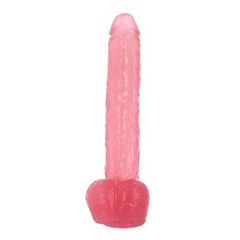Dildo Golia Transparent pink-thumb-3