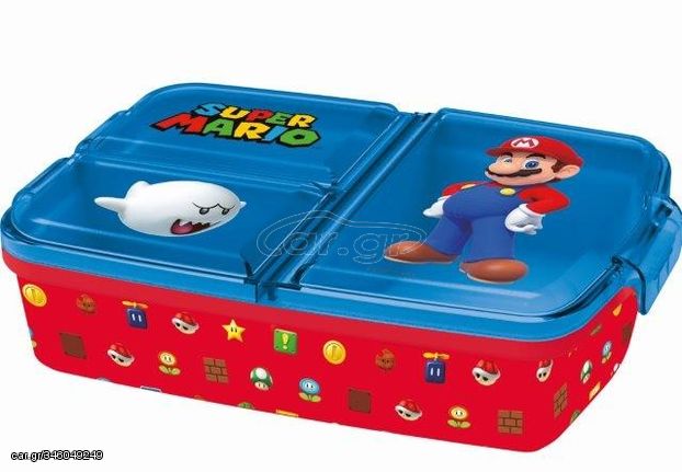 Euromic - Multi compartment sandwich box - Super Mario (088808735-21420) / Toys