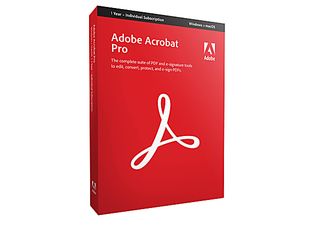 Adobe Acrobat Pro for Windows/MAC - 1 User - 1 Year -  Multilingual - Ηλεκτρονική Άδεια