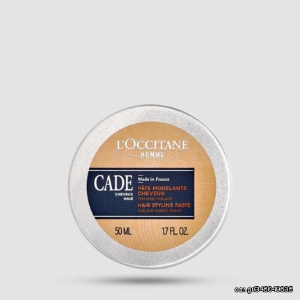 Styling Paste Για Μαλλιά - L'occitane - Cade Paste 50ml