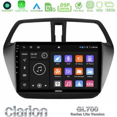 Clarion GL700 Lite Series 8Core Android11 6+128GB Suzuki SX4 S-Cross Navigation Multimedia Tablet 9" Με Carplay & Android Auto